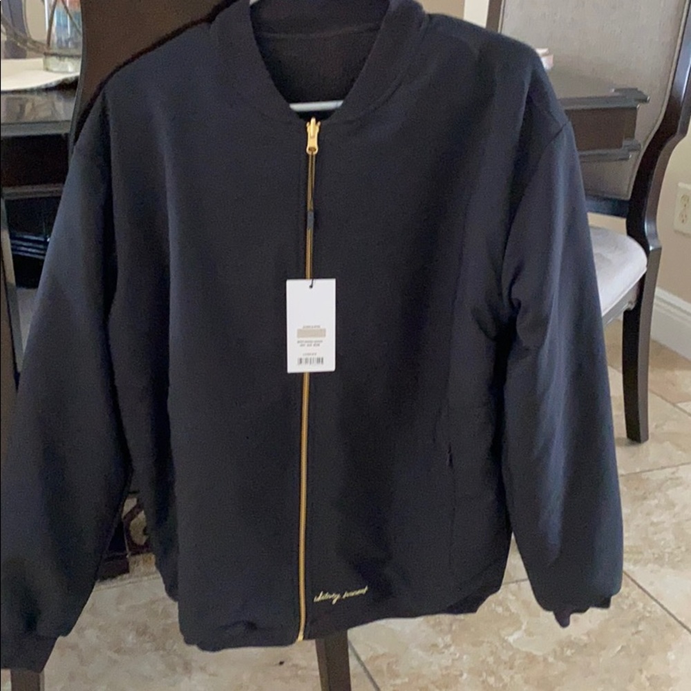 Gymshark Whitney Simmons Black Reversible Jacket-m
